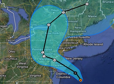 Hurricane Sandy hit our data center with no problems.