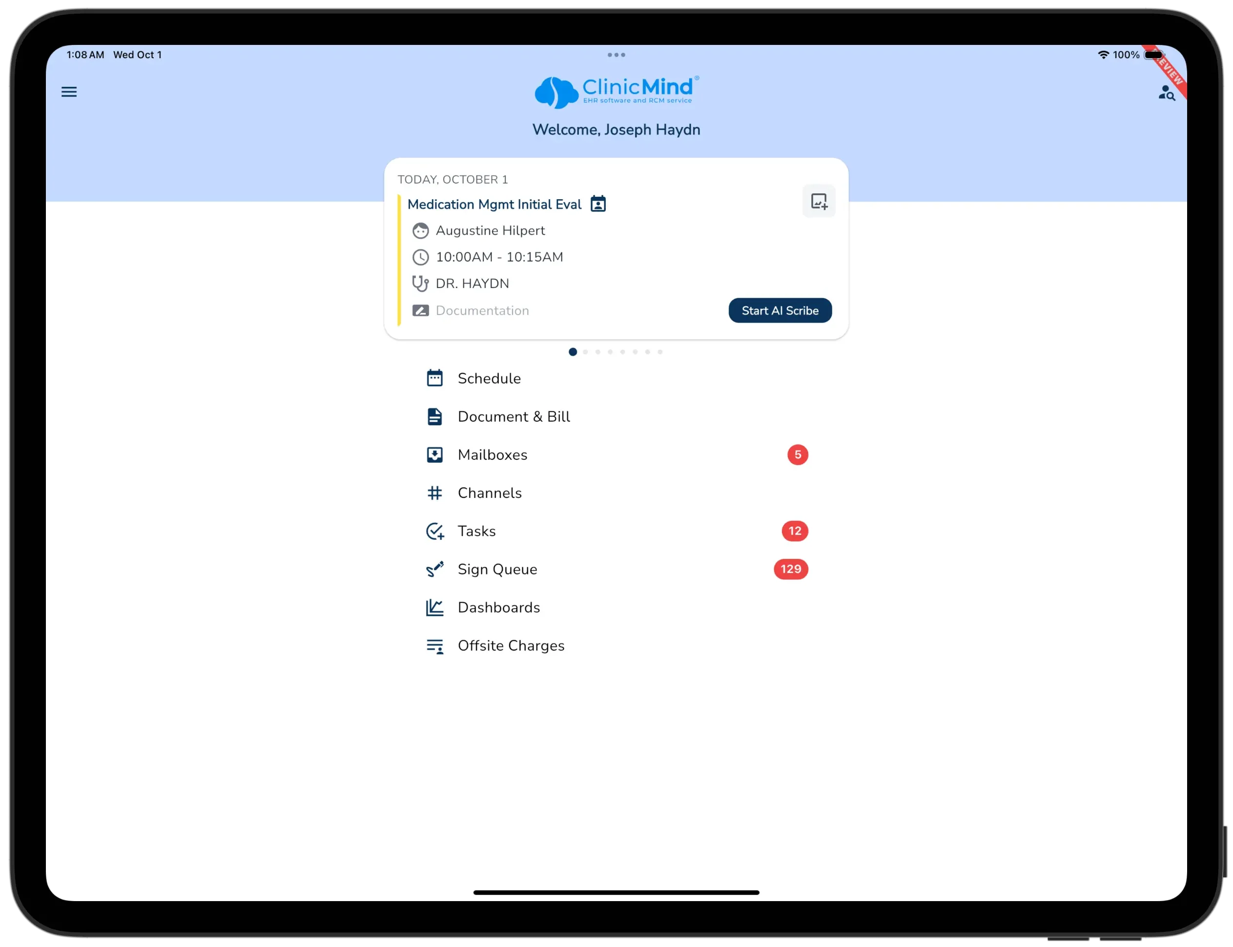 ClinicMind 2.0 Mobile EHR: Now Available on iPad
